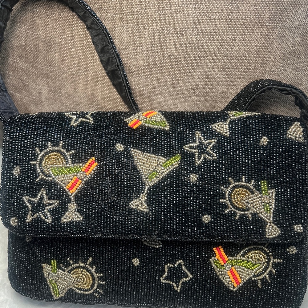 Beaded Martini Bag